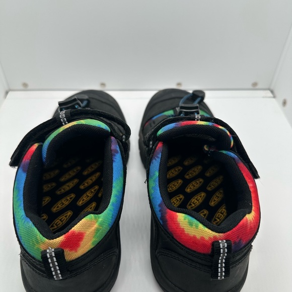 KEEN Newport H2 Black Tye Die Kids Water Shoes Size 3 - Picture 7 of 11